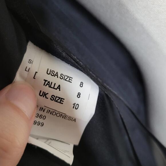 Mori Lee Lace Sequin Button Back Dress in Black Size 8 - Picture 12 of 15